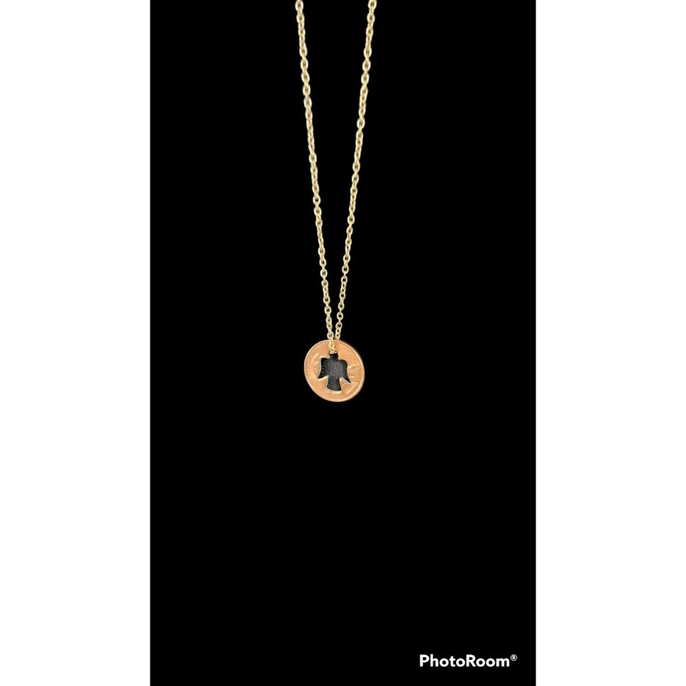 18" necklace with Copper Penny pendant